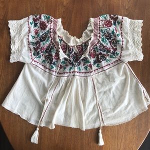 Free People Boho Blouse